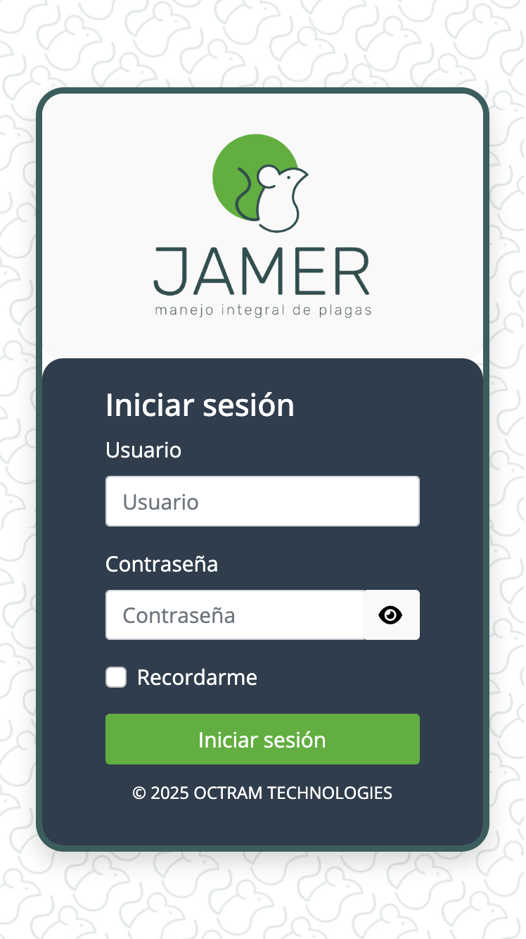 Aplicación para Gestión de Servicios de Fumigación
