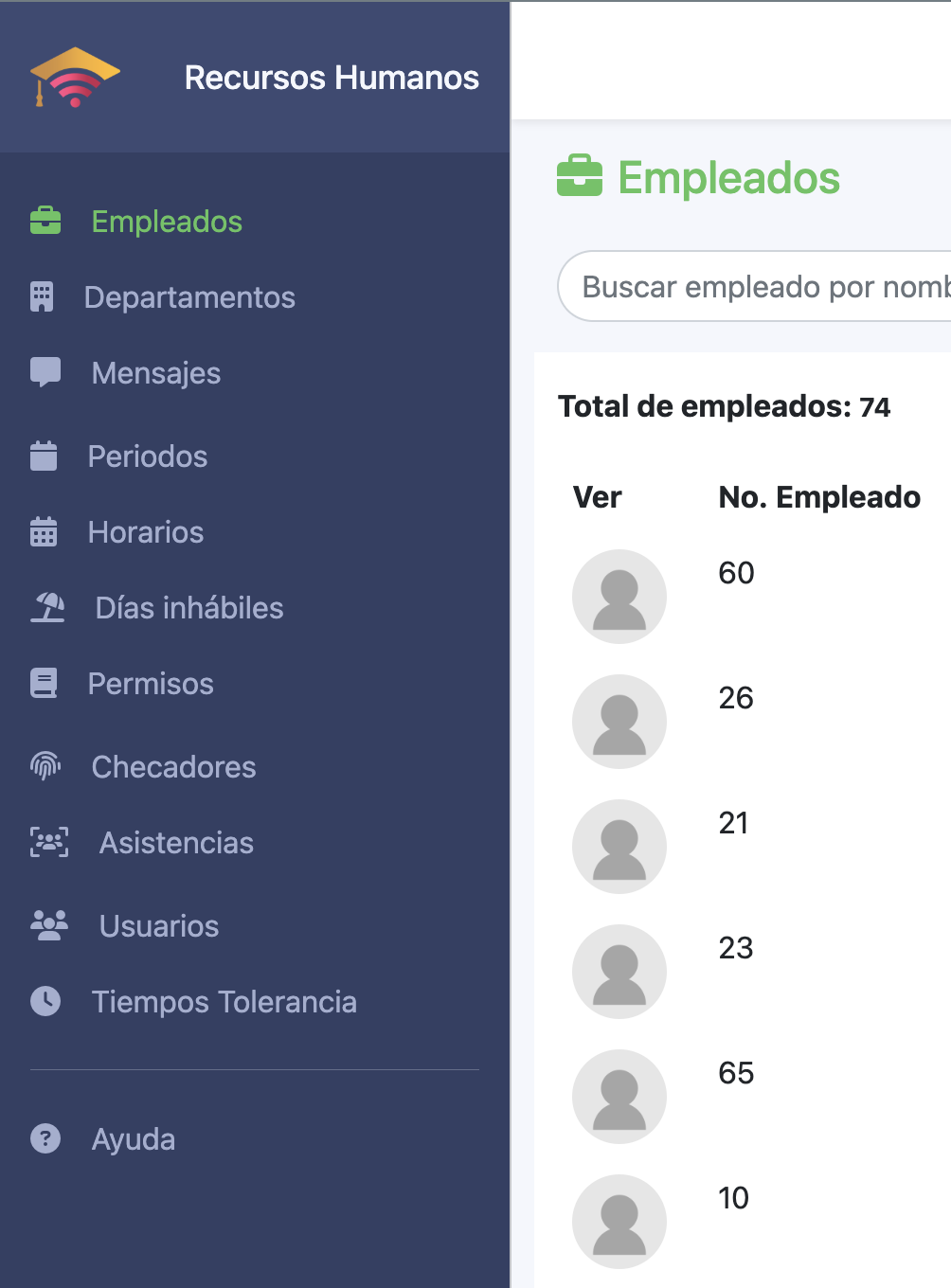 Plataforma Integral de Gestión de Recursos Humanos